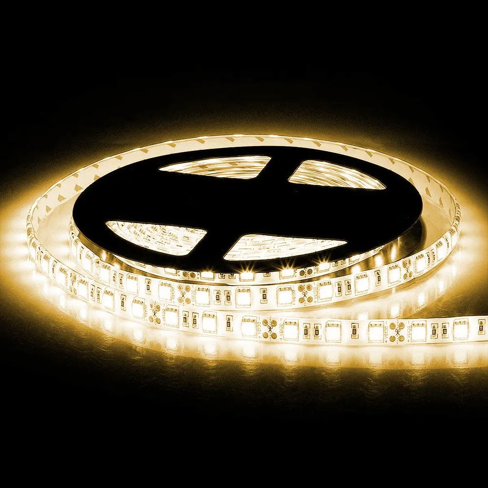LED High Output Tape Lights 12V DC 16 ft Reel