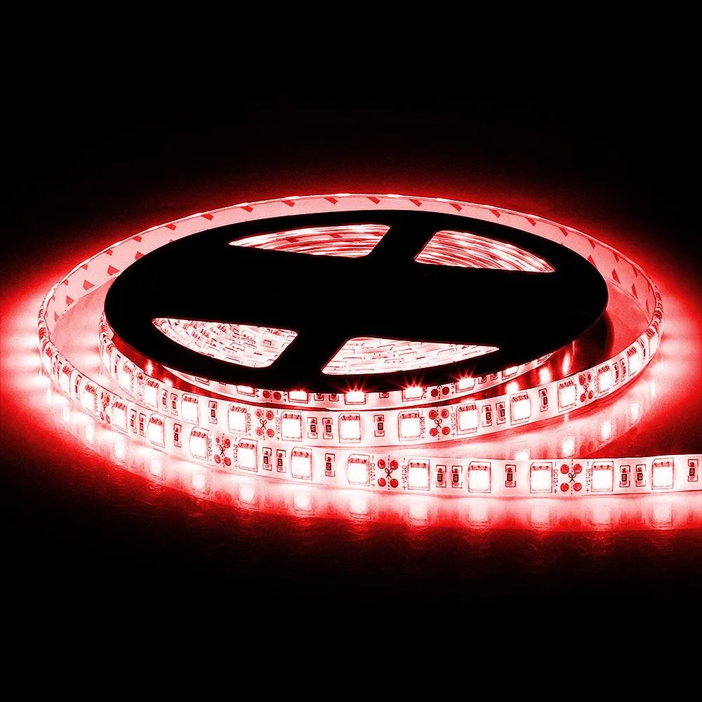 LED High Output Tape Lights 12V DC 16 ft Reel