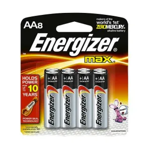 Max Alkaline AA (8 Pack)