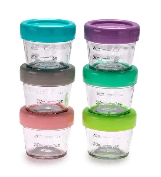 Melii Glass Food Container 6 Piece Set