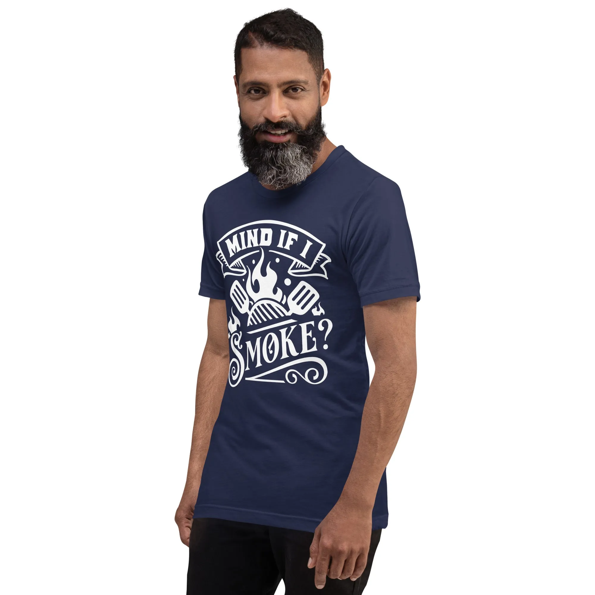 Mind If I Smoke? Funny BBQ T-Shirt – Grill Master Tee for Barbecue Lovers