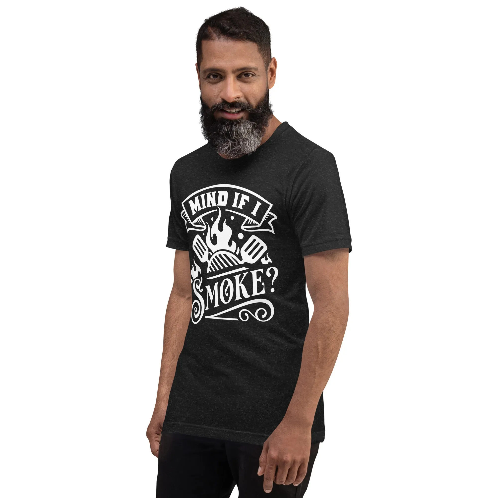 Mind If I Smoke? Funny BBQ T-Shirt – Grill Master Tee for Barbecue Lovers