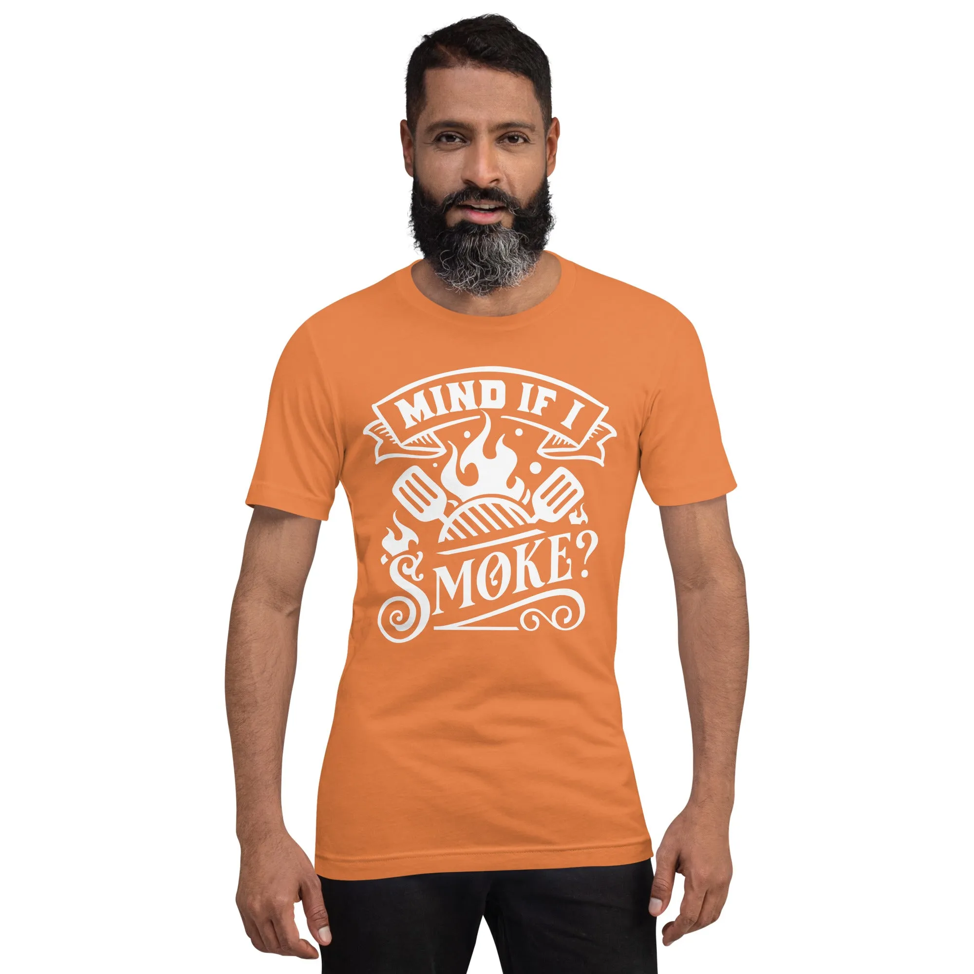 Mind If I Smoke? Funny BBQ T-Shirt – Grill Master Tee for Barbecue Lovers