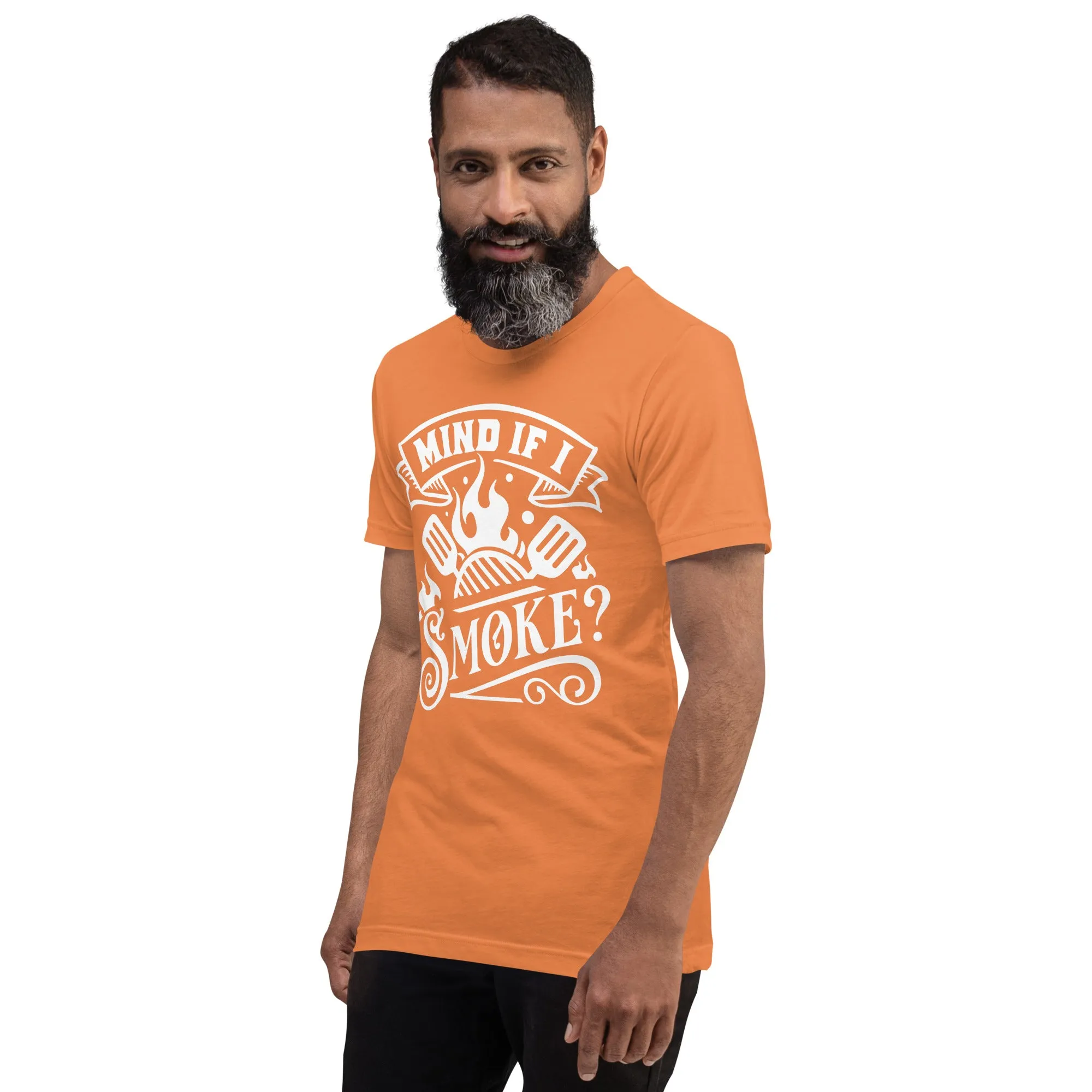 Mind If I Smoke? Funny BBQ T-Shirt – Grill Master Tee for Barbecue Lovers