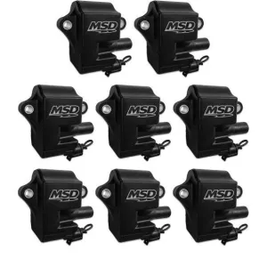 MSD Coils 8pk GM LS Series LS1/LS6 BLack