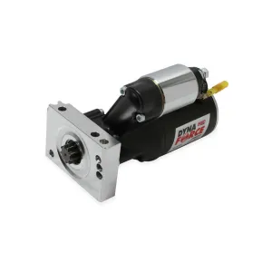 MSD DynaForce Starter - 4.4:1 Gear Reduction - Black - 153 / 168 Tooth Flywheels - Straight Bolt - Chevy V8