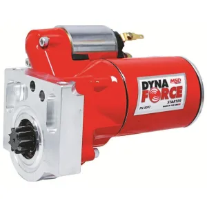 MSD DynaForce Starter - 4.4:1 Gear Reduction - Red - Oldsmobile / Pontiac V8