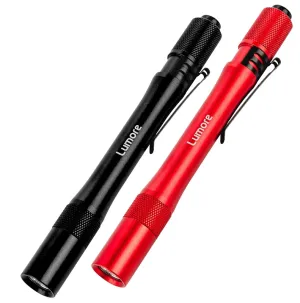 Nebo LUMORE 6886 Pen Light, AAA Battery, Alkaline Battery, LED Lamp, 100 Lumens, 84 m Beam Distance, 2 hr Run Time :CD: QUANTITY: 1