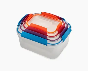Nest™ Lock 4-piece Multicolour Food Container Set