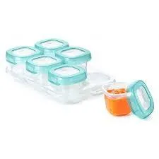 Oxo Tot Baby Blocks Freezer Storage Containers 2oz x 6
