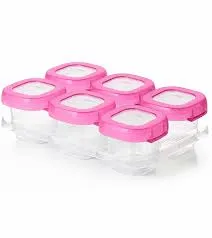 Oxo Tot Baby Blocks Freezer Storage Containers 2oz x 6