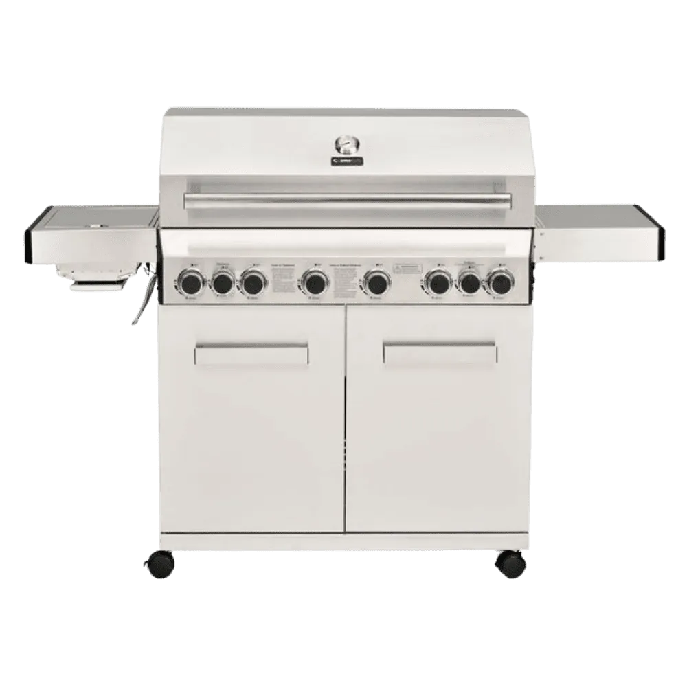 Platinum Stainless Steel 6 2 Gas Barbecue (Advanced Bundle)