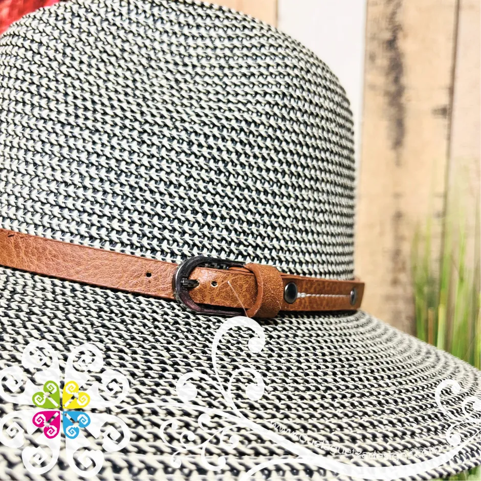 Playa Indiana Brown Belt - Summer Hat