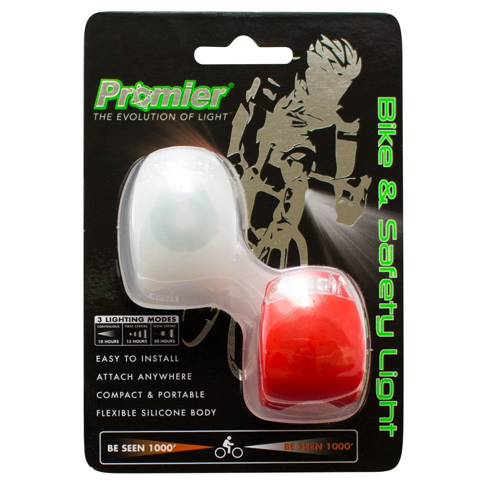 Promier Silicone Bike Light
