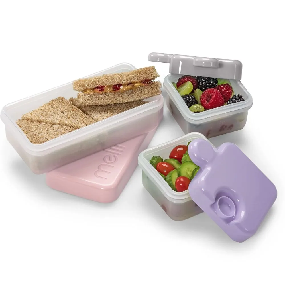 Puzzle Container- 1 pack Purple, Grey & Pink