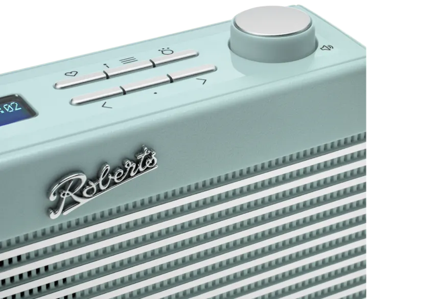 Roberts RAMBLERBTMDE Rambler BT Mini - Dab/Fm Bluetooth Portable Radio - Duck Egg Blue