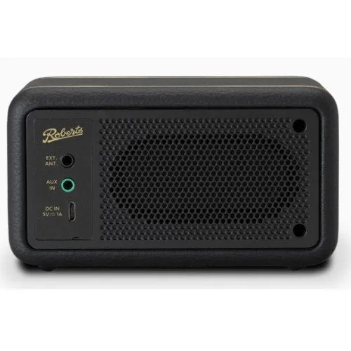 Roberts Revival Petite DAB DAB  Bluetooth Rechargeable Digital Radio Black