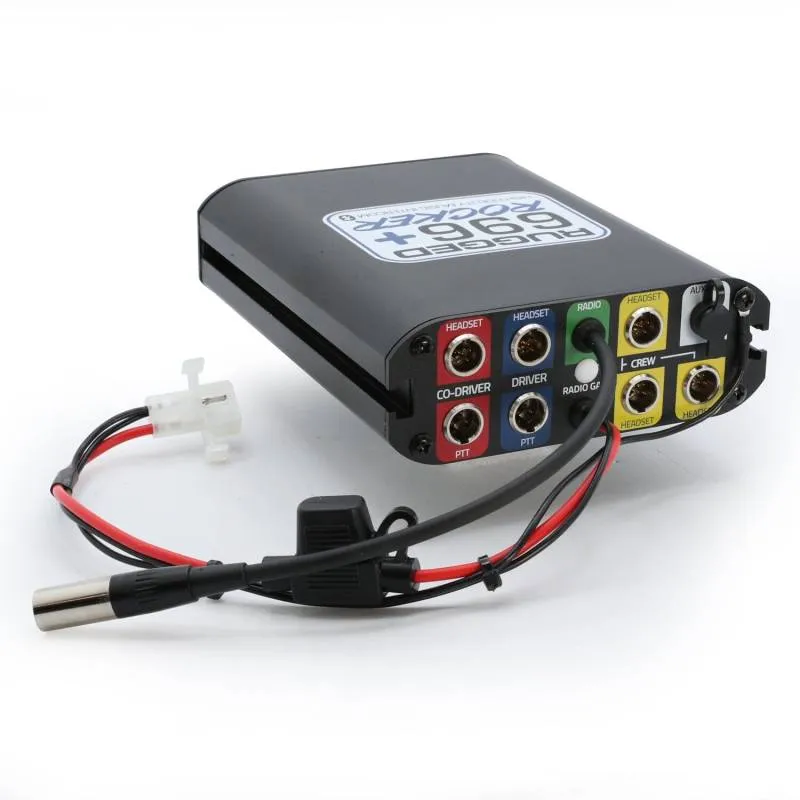 Rugged Radios 696 PLUS REMOTE HEAD Complete Master Communication Kit with Intercom and 2-Way Radio - G1 GMRS