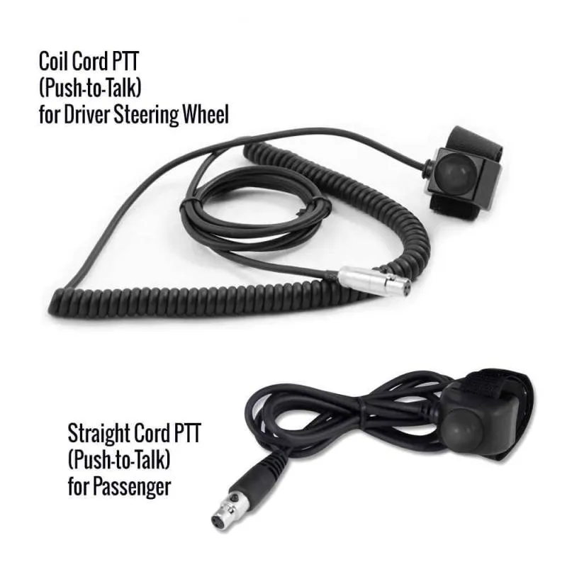 Rugged Radios 696 PLUS REMOTE HEAD Complete Master Communication Kit with Intercom and 2-Way Radio - G1 GMRS