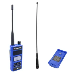 Rugged Radios R1 Bundle with Long Range Antenna and High Capacity Battery