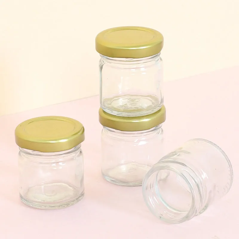 Shello Airtight Storage Jar (40 ML) - Set Of Four