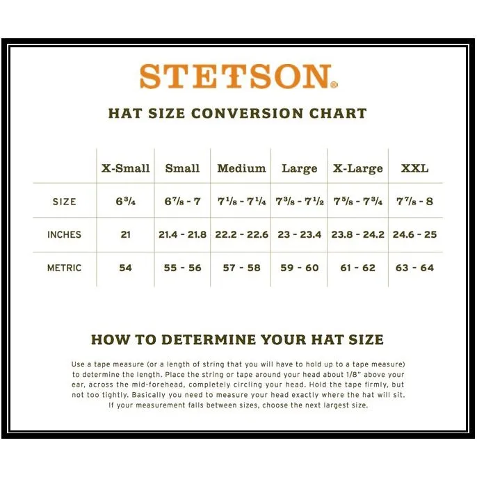Stetson Jackson Wool Crushable Hat