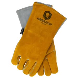 Stick Welding Gloves - 14" Premium Split Cowhide Stick Welding Glove - AG1050