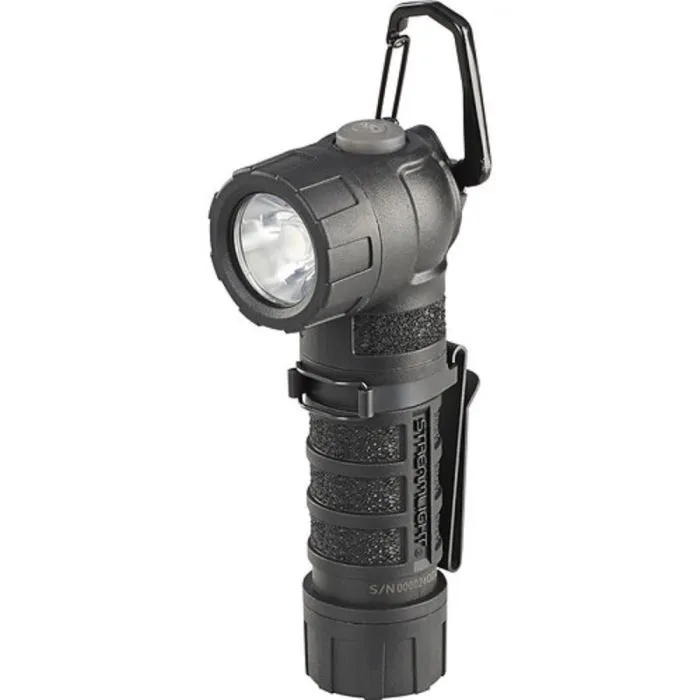 Streamlight PolyTac 90X 88835 Right Angle Light With Streamlight SL B26 Battery Pack, Black, 1 Each