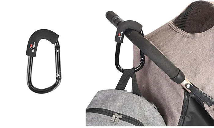 Stroller Hooks - Universal Fit, Organizer Hook for Diaper Bag