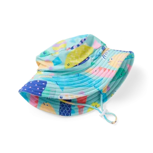 Swim Bucket Hat Rainbow Reef