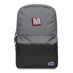 The M Embroidered Champion Backpack