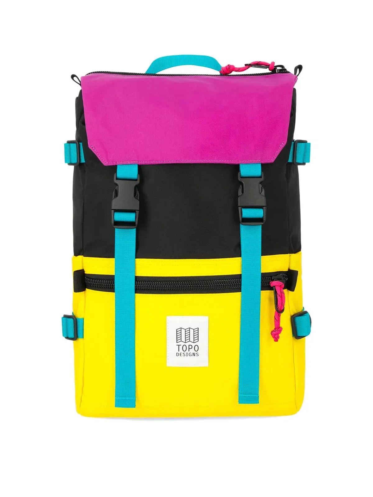 Topo Designs Rover Pack Bright Yellow Black