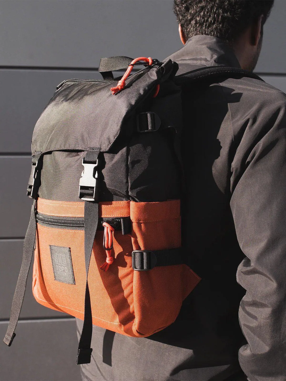 Topo Designs Rover Pack Bright Yellow Black