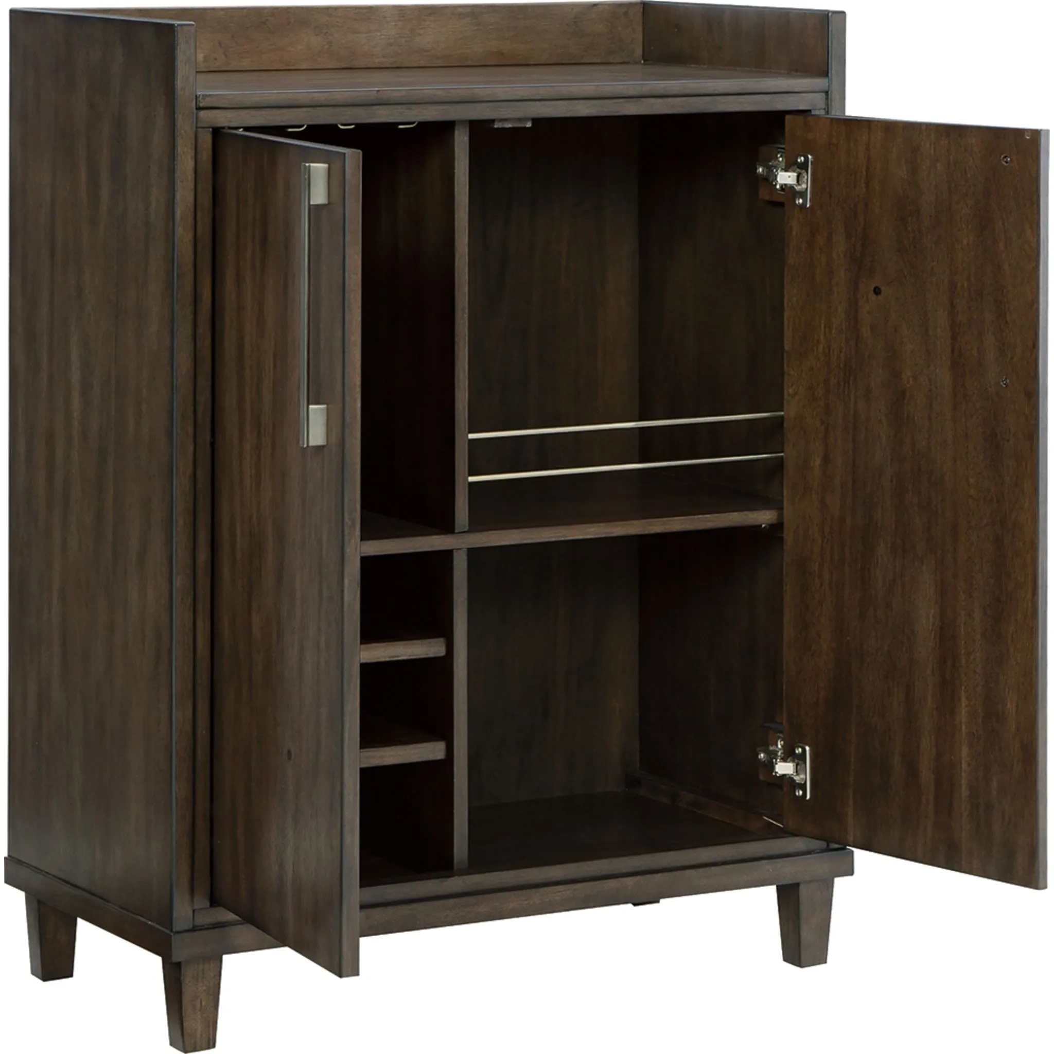 Wittland Bar Cabinet - Dark Brown - (D374-66)